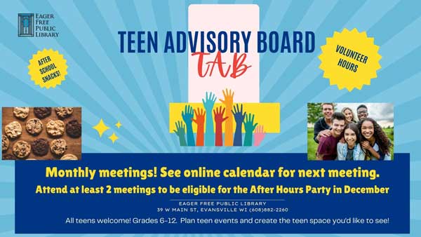 TAB Teen Advisory Board Promo