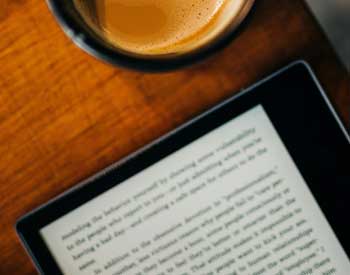 Coffee with eReader